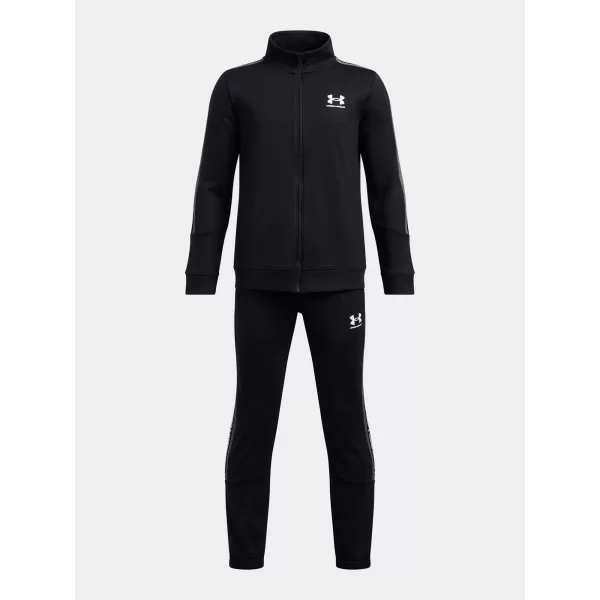  Trusa pentru baieti UNDER ARMOUR UA B ICON KNIT TRACKSUIT 1390295-001 NEGRU 