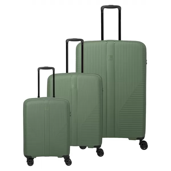  Valiză TRAVELITE Air Stripe S,M,L Slim VERDE 