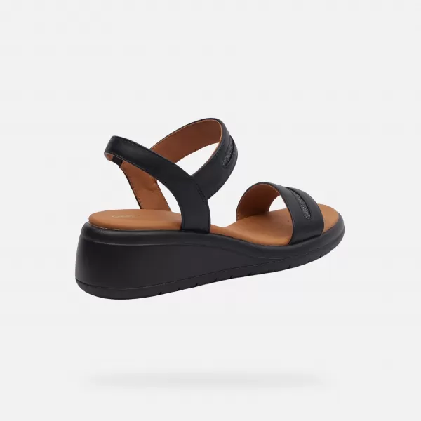  Sandale de dama GEOX MELICONIA G000969 NEGRU 