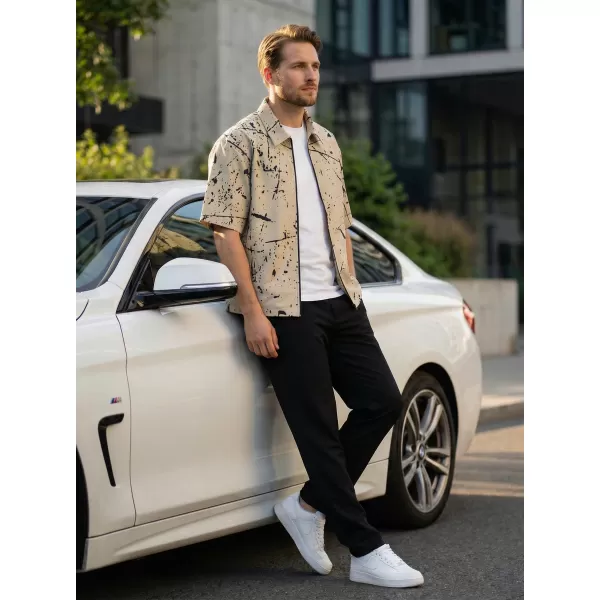  Cămașă premium pentru bărbați ALTISPORT VOJ/ALM034KOS01 MARO 