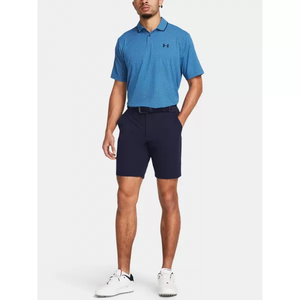  Pantaloni scurți pentru bărbați UNDER ARMOUR UA TECH TAPER SHORT 1383154-410 ALBASTRU 