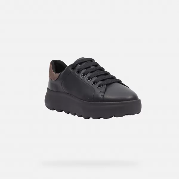  Adidași de damă GEOX SPHERICA EC4.1 G009313 NEGRU 