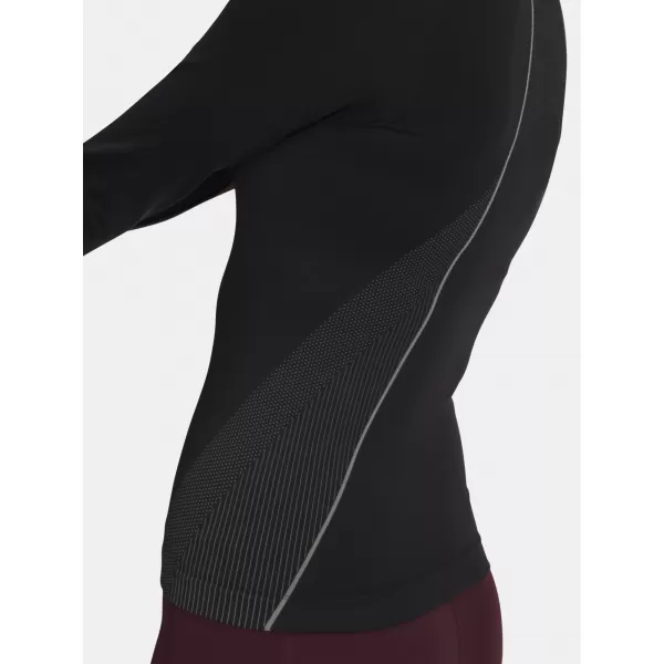  Tricou pentru femei UNDER ARMOUR UA VANISH SEAMLESS 1/4 ZIP 6000644-003 NEGRU 