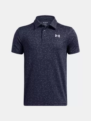 Tricou băieți UNDER ARMOUR UA PLAYOFF PRINTED POLO 1382681-413 ALBASTRU