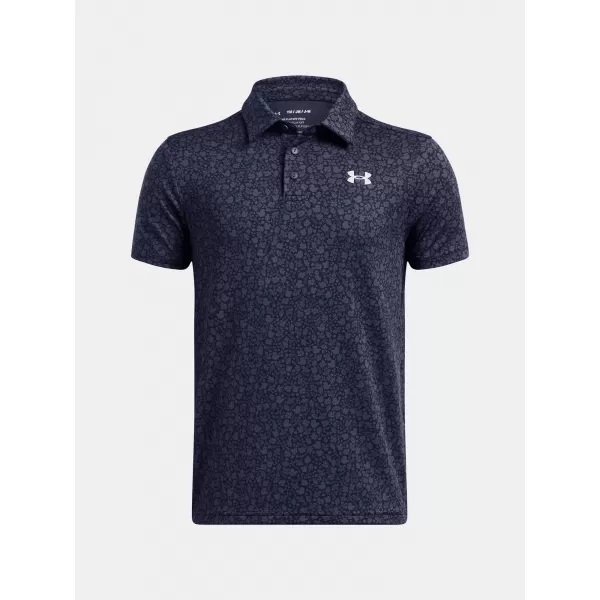  Tricou băieți UNDER ARMOUR UA PLAYOFF PRINTED POLO 1382681-413 ALBASTRU 