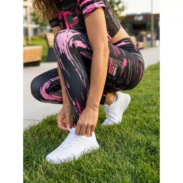  Crop top de damă premium ALTISPORT VOJ/ALW010TR07 ČERNÁ/SVĚTLE RŮŽOVÁ NEGRU/ROZ DESCHIS 