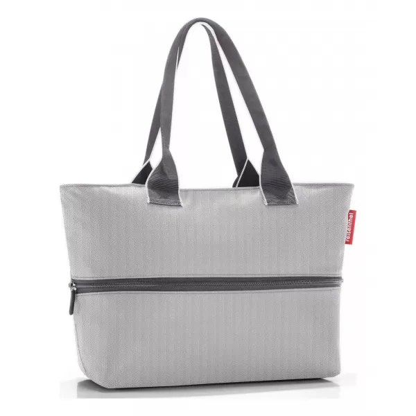  Geantă de mână REISENTHEL SHOPPER E1 GRI HERINGBONE 