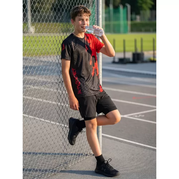  Premium funcțional pentru copii ALTISPORT VOJ/ALM112TR01 BLACK-ROȘU 