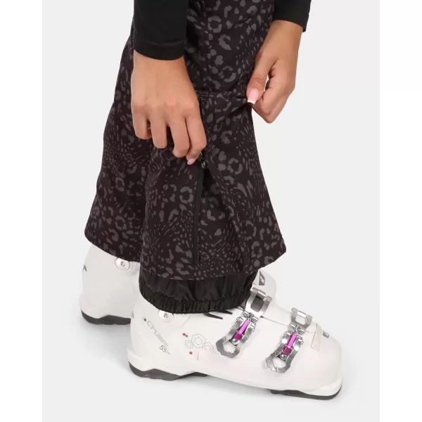  Pantaloni de schi pentru femei KILPI TORIEN-W ZL0407KI NEGRU 