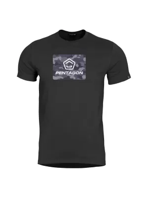 tricou PENTAGON AGERON SPOT CAMO K09012 NEGRU