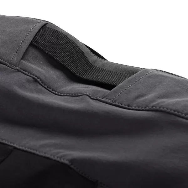  Pantaloni softshell pentru bărbați ALPINE PRO AKAN 2 GRI ÎNCHIS 