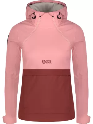 Anorac softshell pentru femei NORDBLANC NBWSL8275 ROZ DESCHIS