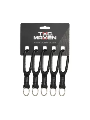 Carabină PENTAGON CARABINER 8ΜΜ D25029 NEGRU
