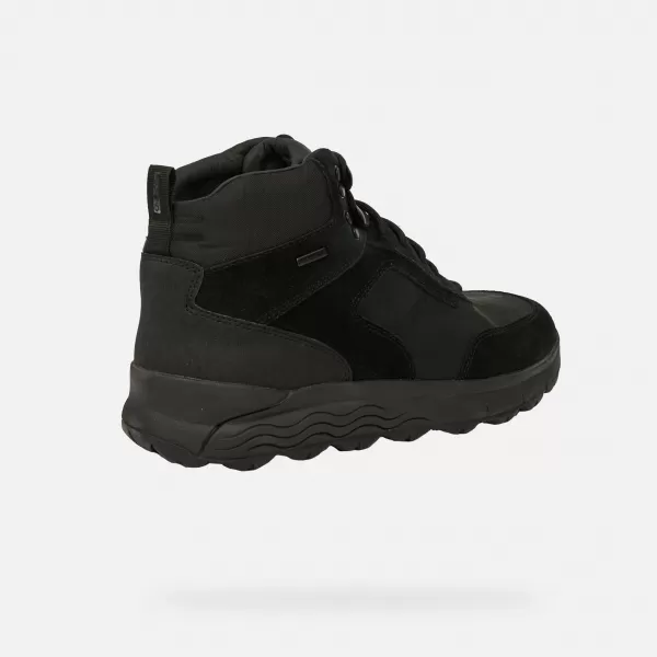  Pantofi pentru bărbați GEOX SPHERICA 4X4 B ABX G011180 NEGRU 