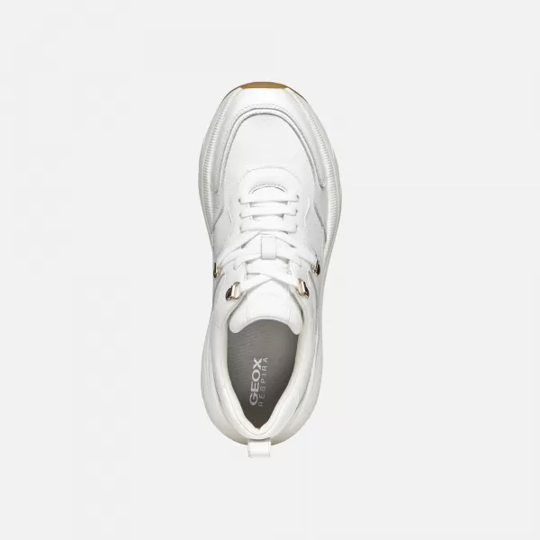  Adidași de damă GEOX IAMANTHA ALB 