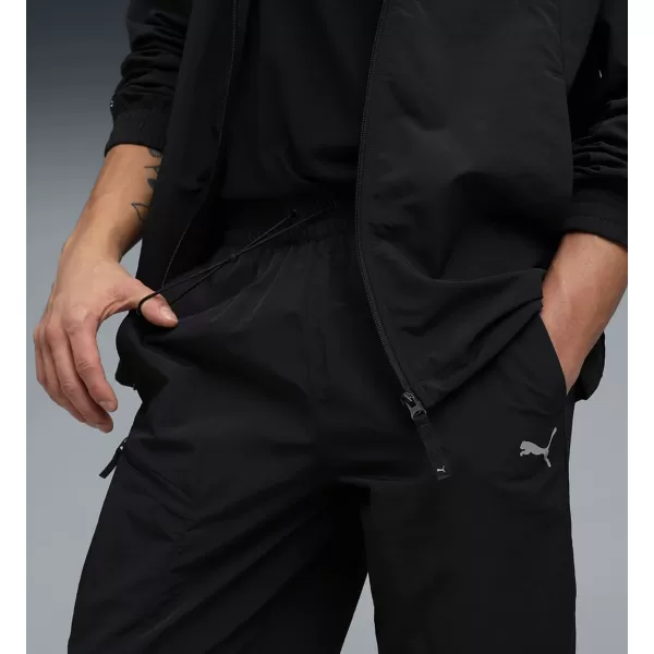  Pantaloni PUMA TECH WOVEN CARGO PANTS CL 68804601 PUMA NEGRU 