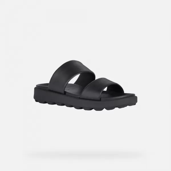  Papuci pentru bărbați GEOX SPHERICA NEGRU 