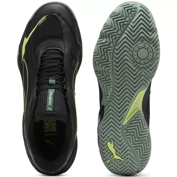  Cizme PUMA SOLARSTRIKE 4 10844601 NEGRU/VERDE/FIZZY/MOSS 