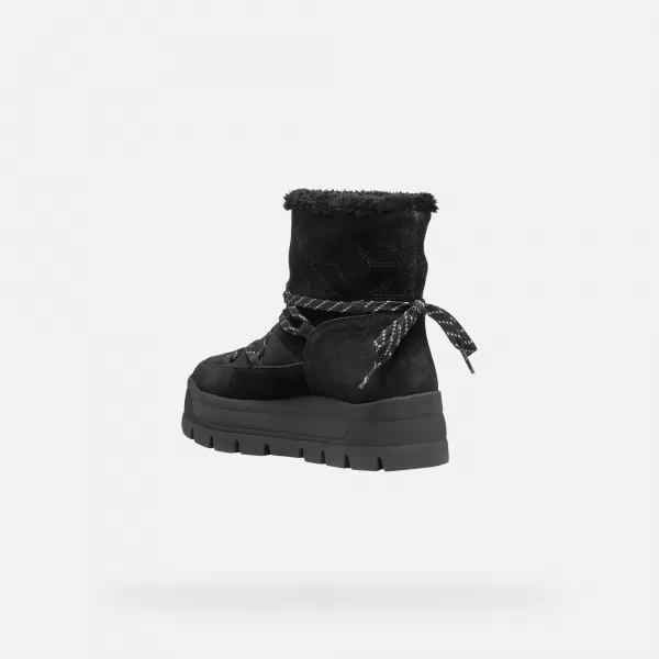  Pantofi de dama GEOX SPHERICA EC7.1 A G004517 NEGRU 