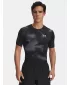 Tricou pentru bărbați UNDER ARMOUR UA HG ARMOUR PRINTED SS 1383321-003 NEGRU