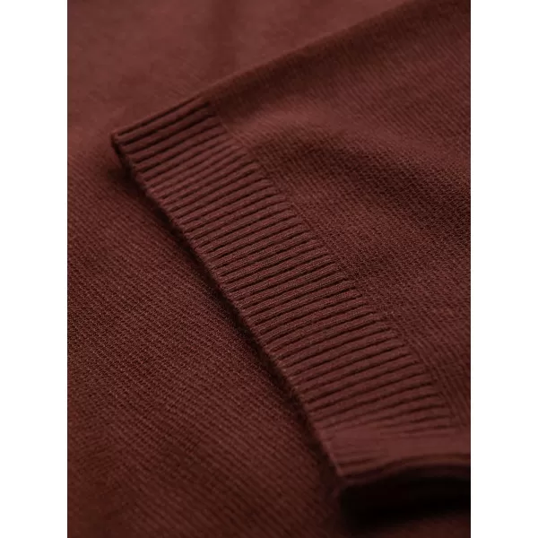  Tricou pentru bărbați OMBRE OM-TSCT-0252 MARO CALD 