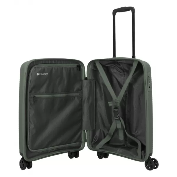  Valiză TRAVELITE Air Stripe S,M,L Slim VERDE 