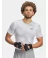 Tricou pentru bărbați UNDER ARMOUR UA HG ARMOUR PRINTED SS 1383321-101 ALB