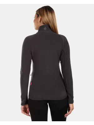 Hanorac de damă din fleece KILPI GLAMER-W ZL0210KI NEGRU