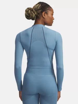 Tricou pentru femei UNDER ARMOUR UA VANISH SEAMLESS LS 6000645-418 ALBASTRU