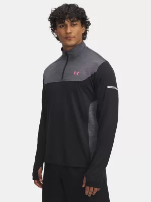 Tricou pentru bărbați UNDER ARMOUR UA TECH UTILITY 1/4 ZIP 6004963-001 NEGRU