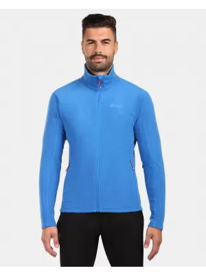 Hanorac pentru bărbați din fleece KILPI GLAMER-M ZM0208KI ALBASTRU
