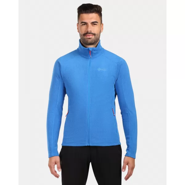  Hanorac pentru bărbați din fleece KILPI GLAMER-M ZM0208KI ALBASTRU 