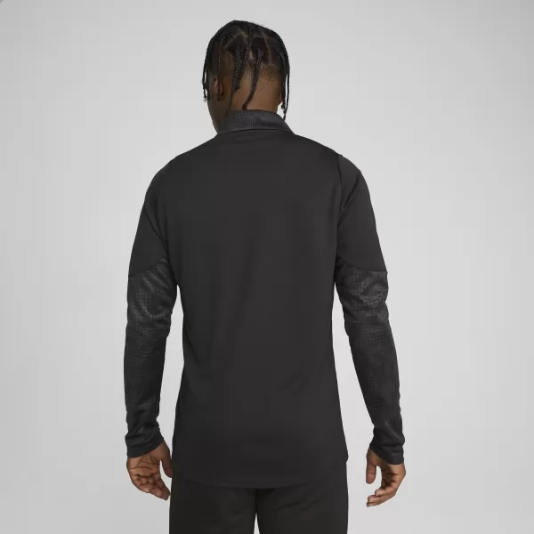  Panoul pentru bărbați PUMA TEAMCUP TRAINING 1/4 ZIP TOP 659164_03 PUMA BLACK/PUMA SILVER 
