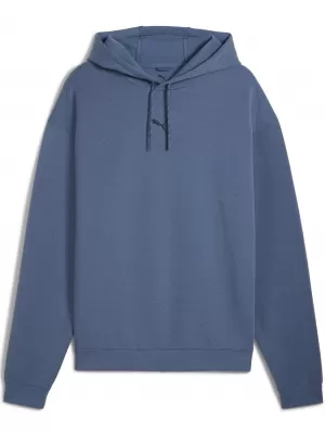 Hanorac pentru bărbați PUMA M CLOUDSPUN HOODIE 52759580 ERICA INDIGO ÎNCHISĂ