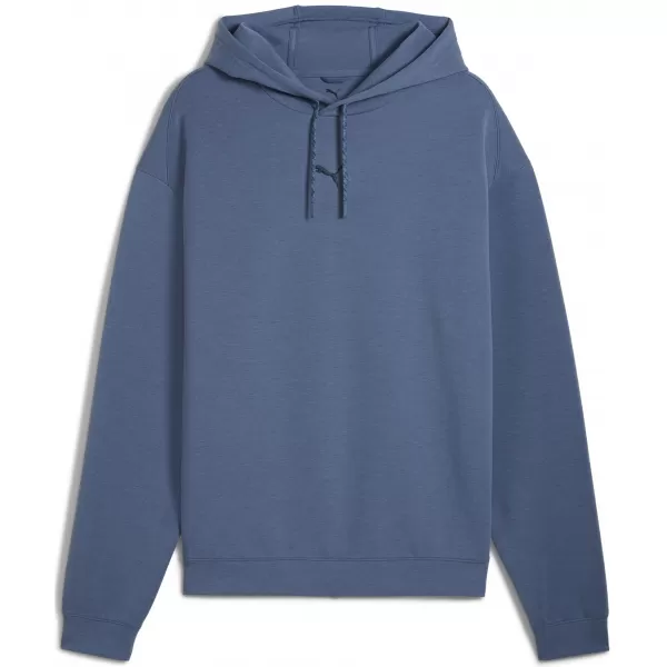  Hanorac pentru bărbați PUMA M CLOUDSPUN HOODIE 52759580 ERICA INDIGO ÎNCHISĂ 