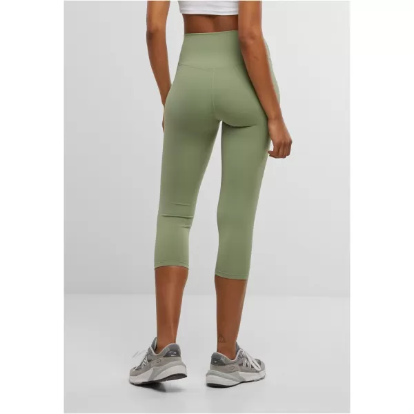  Pantaloni de dama URBAN CLASSICS TB7808 VERDE MATCHA 
