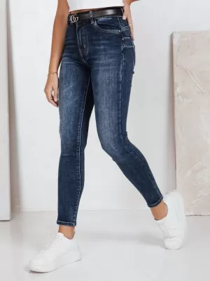 Pantaloni pentru doamne DSTREET UY2789 ALBASTRU