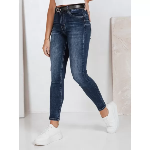  Pantaloni pentru doamne DSTREET UY2789 ALBASTRU 