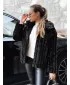 Geaca de dama DSTREET TY5276 NEGRU