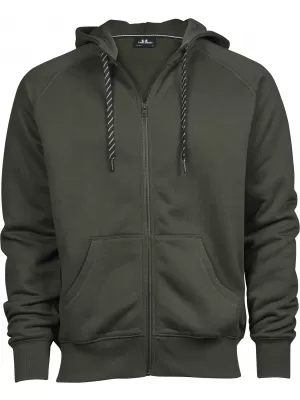Hanorac pentru bărbați TEE JAYS | TJ 5435 VERDE INTENS
