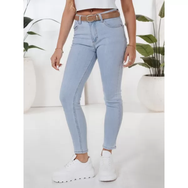  Pantalonii pentru doamne DSTREET UY2679 ALBASTRU 
