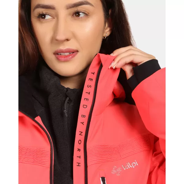  Jachetă de schi pentru femei KILPI VALERA-W ZL0105KI ROZ 