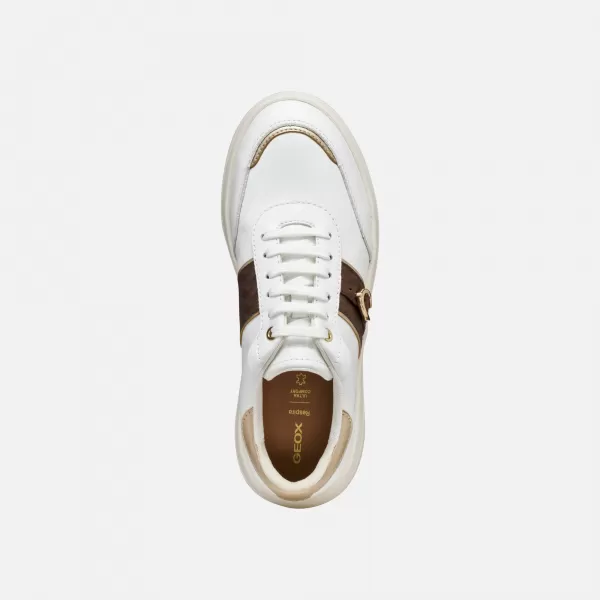  Adidași de damă GEOX SPHERICA ECUB-3 G009710 ALB 
