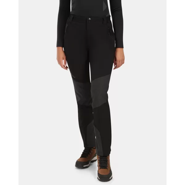  Pantaloni softshell dama KILPI NUUK-W ZL0412KI NEGRU 