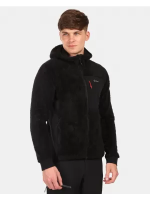 Hanorac pentru bărbați din fleece KILPI NORKA-M ZM0204KI NEGRU
