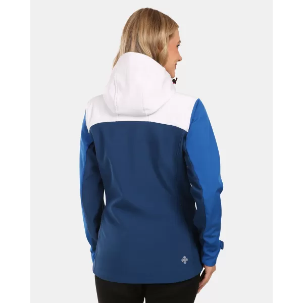  Jachetă softshell pentru femei KILPI RAVIA-W ZL0125KI ALBASTRU ÎNCHIS 