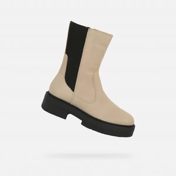  Pantofi de dama GEOX SPHERICA EC7 G015004 BEJ 