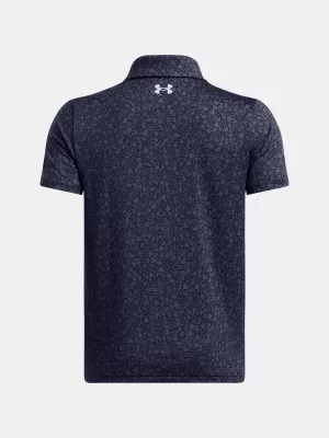 Tricou băieți UNDER ARMOUR UA PLAYOFF PRINTED POLO 1382681-413 ALBASTRU