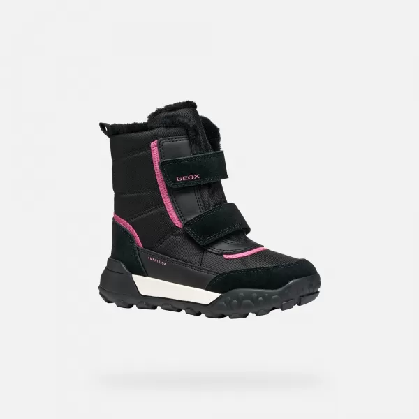 Botine pentru fete GEOX TREKKYUP AB J46M7E08V22C0922 NEGRU 