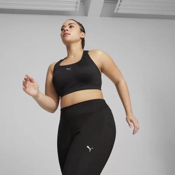  Sutienul doamnei PUMA 4KEEPS RUN BRA - MID 52495301 PUMA NEGRU 
